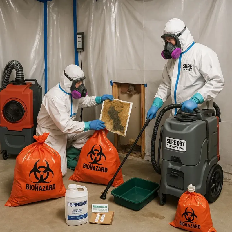Contaminated Water Handling Protocols process in Centerville, OH