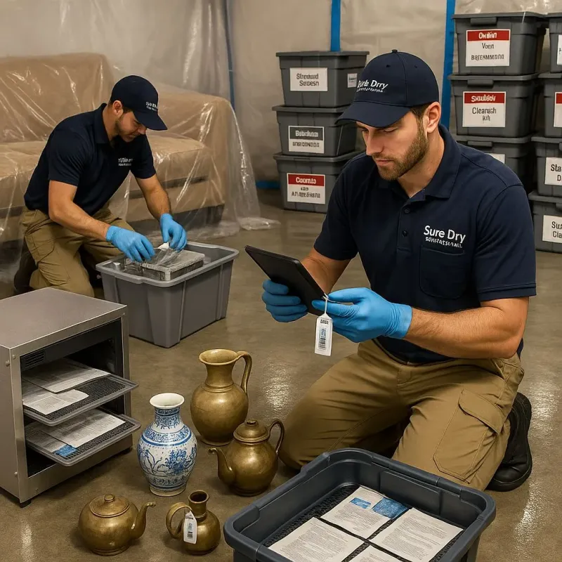 Content Protection and Restoration process in Centerville, OH